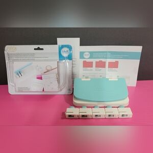 We R Memory Keepers Planner Punch Board Set With Adjustable Punches (0436)